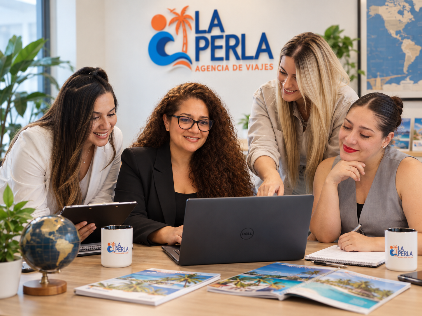 El equipo de La Perla Agencia de Viajes